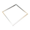 Marco de superficie para panel led 30 x 120 cm, tipo armstrong, blanco