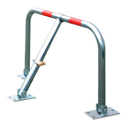 Barrera de aparcamiento con cerradura 820 x 440 x 560 mm