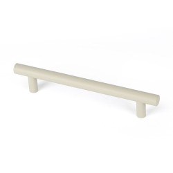 Tirador de mueble tipo asa, modelo 891h, de acero inoxidable con acabado beige, 128 mm, blíster 4 uds