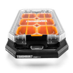 Organizador stacktech compacto de bajo perfil, 26,5 x 47,5 x 9,5 cm