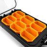 Organizador stacktech compacto de bajo perfil, 26,5 x 47,5 x 9,5 cm