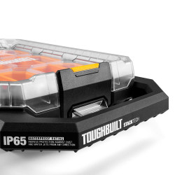 Organizador stacktech compacto de bajo perfil, 26,5 x 47,5 x 9,5 cm