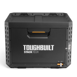 Caja de herramientas de 1 cajón con cerradura stacktech