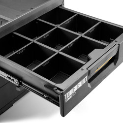 Caja de herramientas xl con tres cajones stacktech