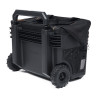 Bolsa de herramientas massive mouth xxl, con ruedas, sistema cliptech, 56 x 30,5 x 66 cm