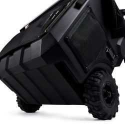Bolsa de herramientas massive mouth xxl, con ruedas, sistema cliptech, 56 x 30,5 x 66 cm