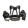 Cinturón portaherramientas constructor pro, set 4 piezas cliptech
