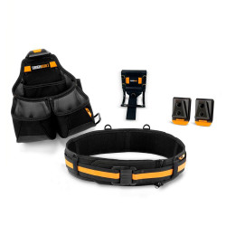 Cinturón portaherramientas encofrador, set 3 piezas cliptech