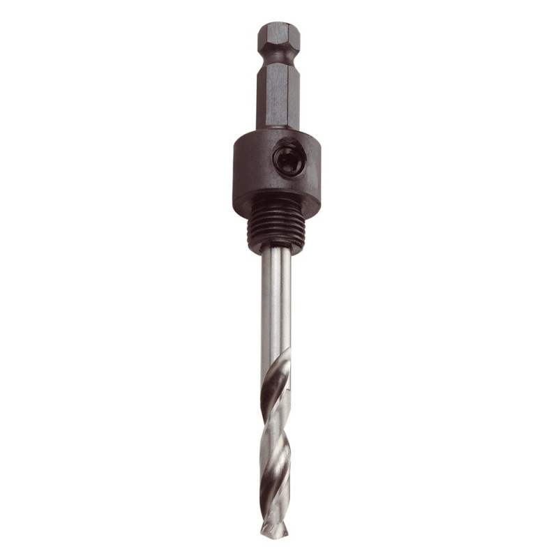 Husillo para coronas de ø14 a 30 mm mango hexagonal 9,5 mm
