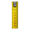 Flexómetro elephant bimaterial 5 m x 25 mm