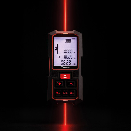 Medidor láser dual pro 60 m + 60 m