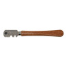 Cortador de vidrio con mango de madera profesional