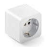 Base de superficie cuadrada tt 16a 250 v, blanca