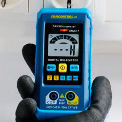 Multímetro digital de bolsillo pan micrometer cat iii 300 v