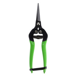 Tijeras de podar con mango verde, 17,5 cm, modelos variados