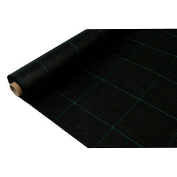 Malla antihierba 100 gr/m², 1 x 10 m, color negra