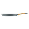 Sartén asador aluminio prensado, earth grey, 28 x 28 cm