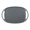 Asador aluminio prensado, earth grey, 36,9 x 24,6 cm