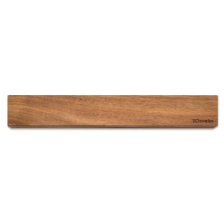 Soporte magnético para cuchillos, modelo acacia, 40 x 2 x 6 cm, blister