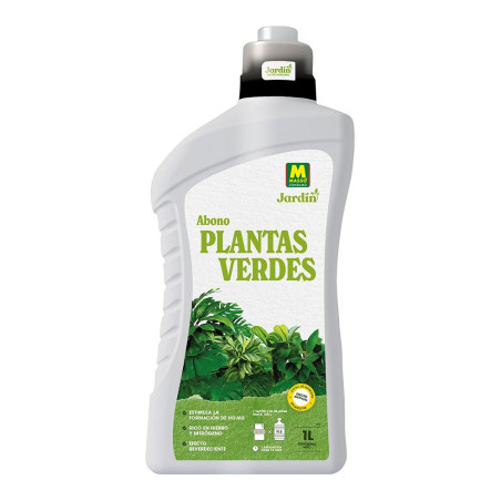 Abono líquido plantas verdes, 1 l