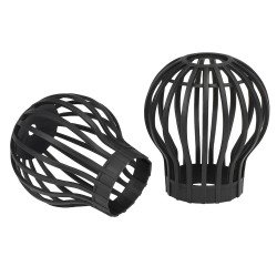 Rejilla globo para bajante canalón/sumidero ø12 cm, 2 uds