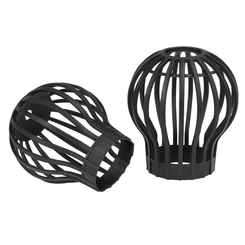 Rejilla globo para bajante canalón/sumidero ø12 cm, 2 uds