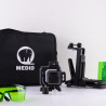 Nivel láser mini 4d autonivelante, verde, con alcance 30 m