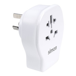 Adaptador de viaje universal para china usb a + 2 usb c 20 w