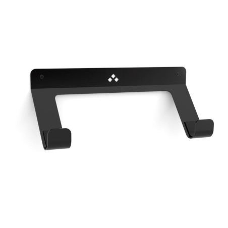 Soporte fijo para patin, modelo 2-8076.18, de acero con acabado negro mate, 13 x 24 x 32 cm