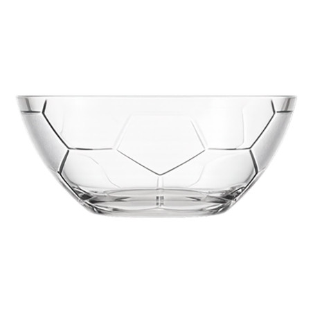Bol balón de fútbol, de cristal, ø25 cm