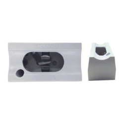 Portalámparas linestra, modelo s14s, blanco, 1 contacto, 6,5 x 3,5 x 3,4 cm