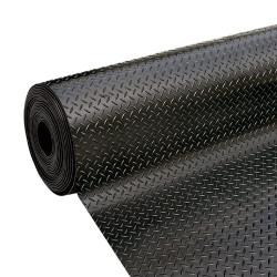 Alfombra caucho-goma diamantes 1,2 x 10 m