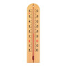 Termómetro madera sin mercurio, 22 cm