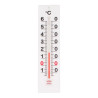 Termómetro de plástico, 14 cm, blanco