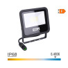 Foco proyector led 30 w 2370 lm 6400 k luz fría, black series, 15,8 x 2,9 x 13,5 cm