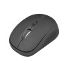 Ratón ergonómico, inalámbrico, 2,4 ghz, 1600 dpi, negro