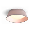 Plafón interior led 14 w 1.100 lm 3.000 k gris mod. dawn, ø34 cm