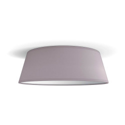 Plafón interior led 14 w 1.100 lm 3.000 k gris mod. dawn, ø34 cm