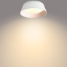 Plafón interior led 14 w 1.100 lm 3.000 k blanco mod. dawn, ø34 cm