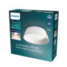 Plafón interior led 14 w 1.100 lm 3.000 k blanco mod. dawn, ø34 cm