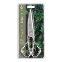 Tijeras de cocina experto de acero inoxidable, 19 x 7,7 cm