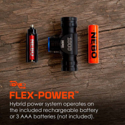 Linterna frontal recargable blueline 1000 flex power, 1000 lm