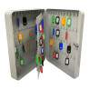 Armario para 160 llaves con ganchos fijos, 280 x 80 x 370 mm