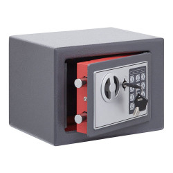 Caja fuerte he/o electrónica de sobreponer, 230 x 170 x 170 mm