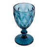 Copa de cristal con relieve modelo aqua, 250 ml, 4 uds