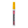 Markerpen, rotulador maracador permanente, color amarillo