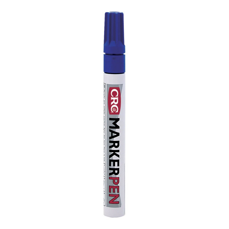 Markerpen, rotulador maracador permanente, color azul