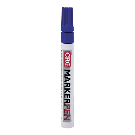 Markerpen, rotulador maracador permanente, color azul