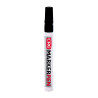 Markerpen, rotulador maracador permanente, color negro