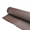 Malla de ocultación y sombreo premium 230 g/m². marrón, 3 x 4 m